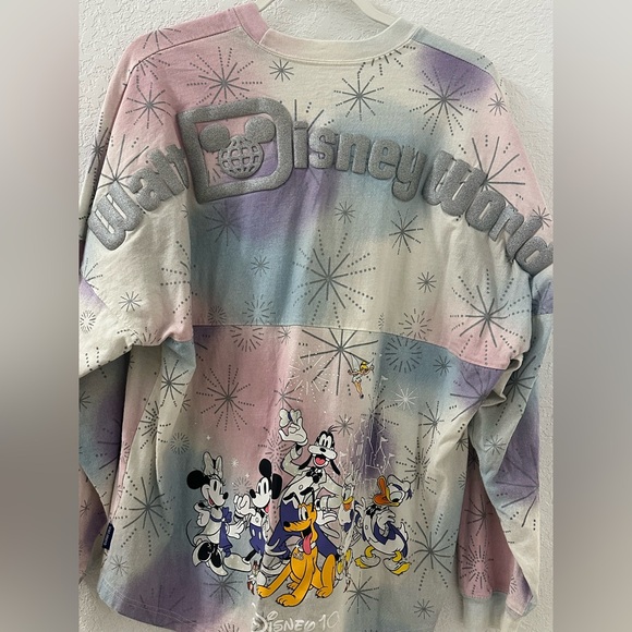 2 Spirit Jersey Disneyland Resort 100 Years Of Wonder Disney Size Medium tie dye - Picture 6 of 14